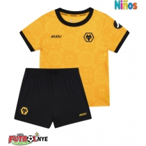 Camiseta Wolves Jean-Ricner Bellegarde #27 Primera Equipación para niños 2025-26 manga corta (+ pantalones cortos)